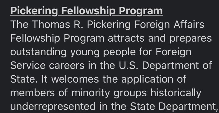 #APPLY #MONEY #INTERNS pickeringfellowship.org Deadline: Wed, 10-21-20 #RetweeetPlease #earnmoney #JusticeforBreonnaTalyor 🙏🏿🙏🏾