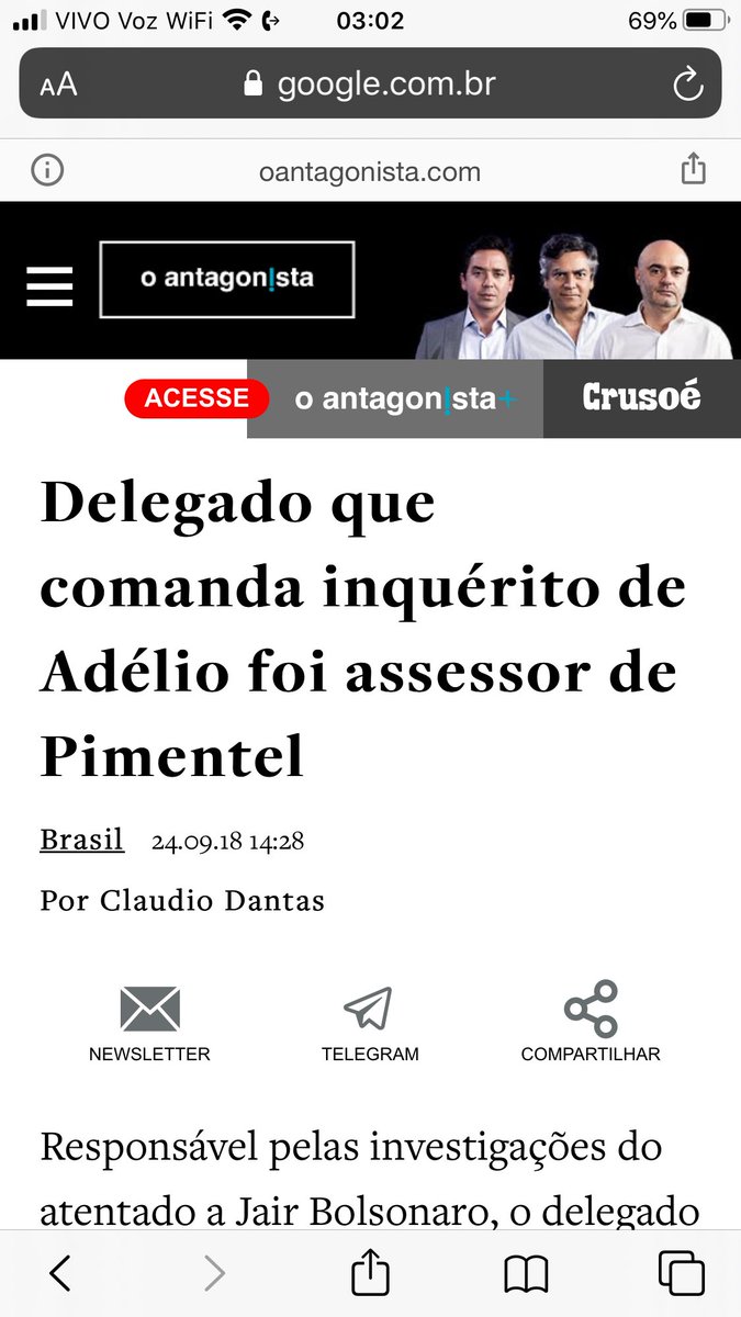 AGMartins3's tweet photo. #QuemMandouMatarBolsonaro

O Delegado que investigou era ligado ao PT... https://t.co/pQEgSbFLqu