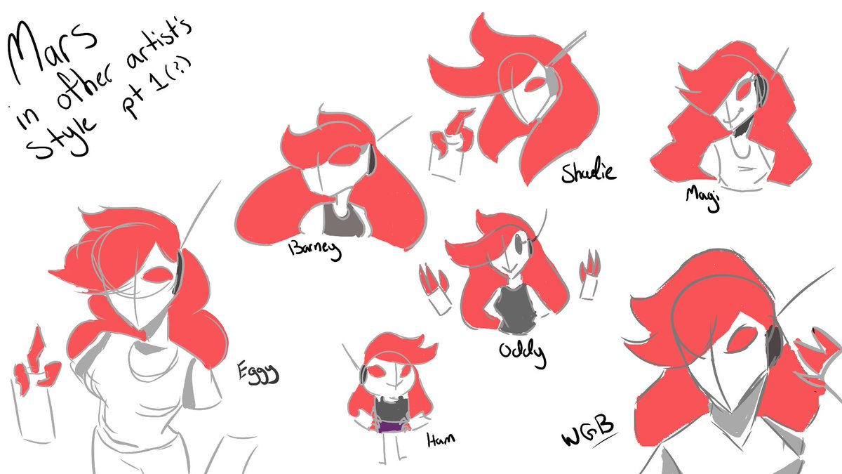 HaleyJean_Tho's tweet photo. #Mars in other Artist’s styles woooooooo

Had a lot of fun, honestly. Thank you to those who draw Mars, you guys make my day everytime. Tags in the replies! 

#DTINYS #BestGirl #Part2When? https://t.co/x1v2BGYcOX