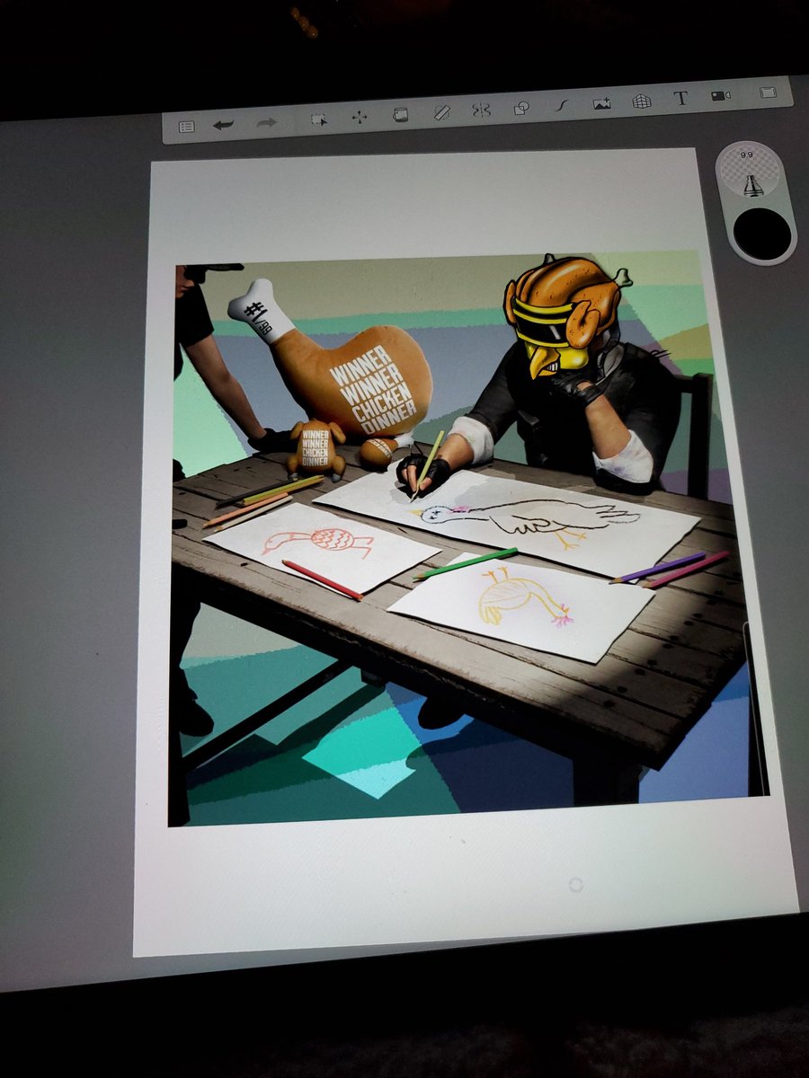 #LastDesignStanding see this how my helmet is going to look on me or you and even the director's of pubg GGs...