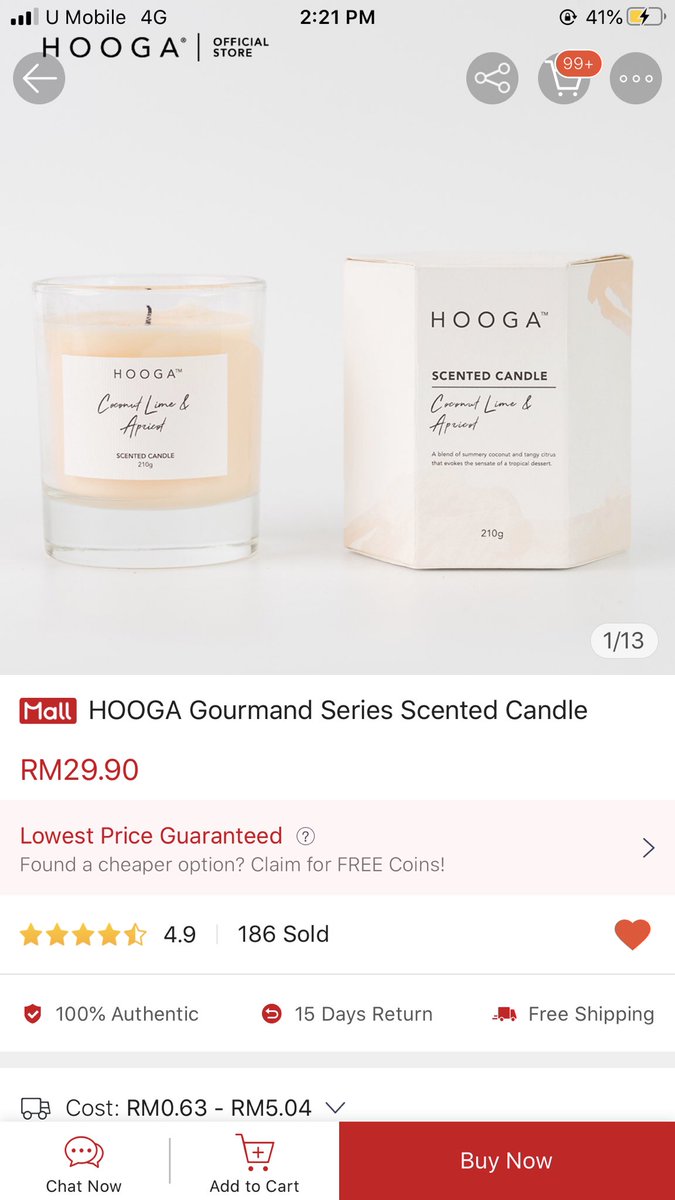 33) SCENTED CANDLE This one perfect for a person yg nak bilik dia tenang & wangi je sentiasa. Boleh beli scented candle or humidifier kat shopee or kat kedai luar. This one better beli yg berkualiti sikit so that wangian dia tahan lama https://shopee.com.my/product/279864084/6343196050?smtt=0.0.9