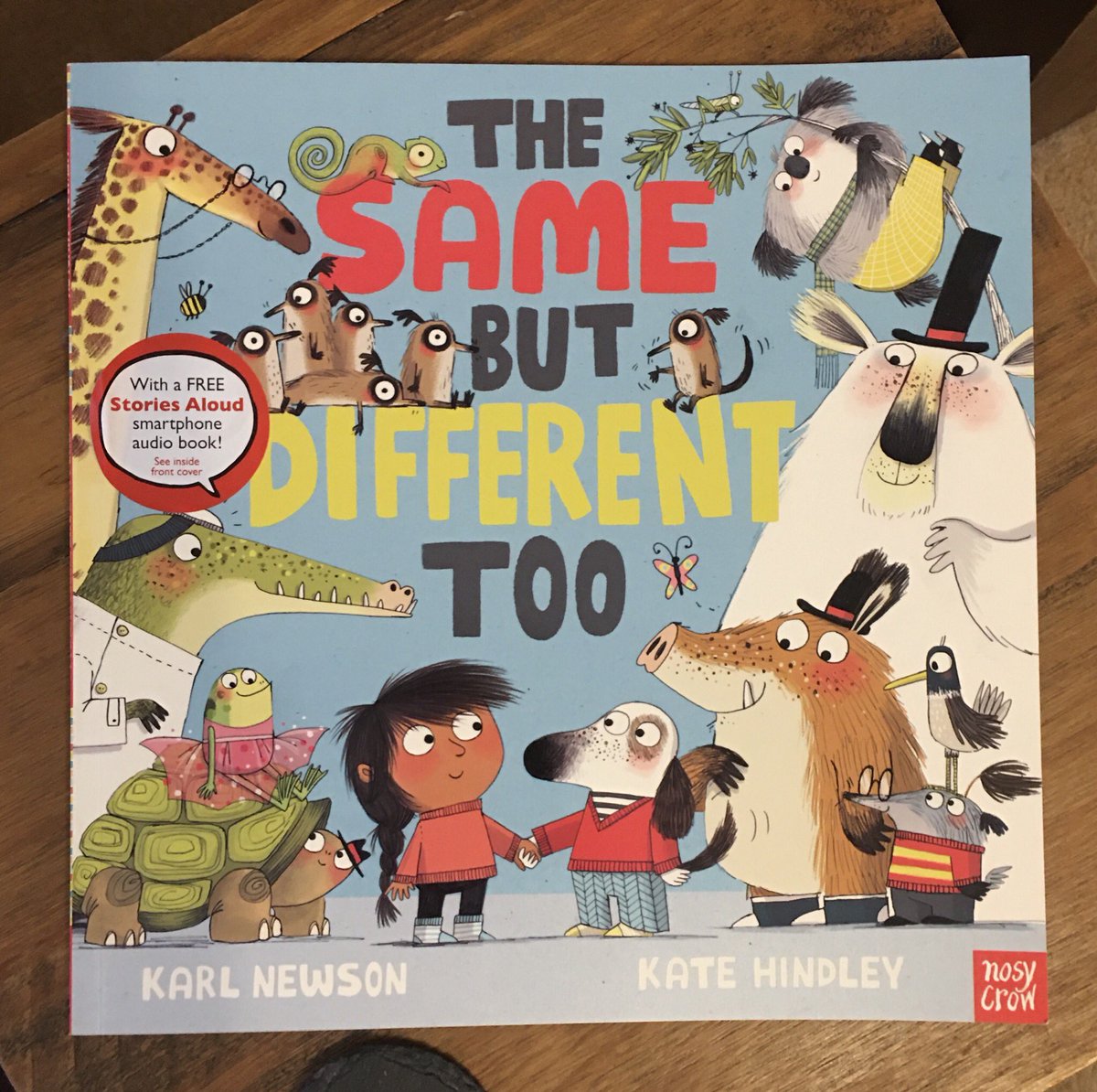 L14Bradley's tweet photo. โThe book I chose, itโs here ๐๐ปโ #monthlybook Great recommendation from @MrEPrimary Reception List, H loves the story @Karlwheel and illustrations @hindleyillos especially with the added bonus of sounds in the audio @NosyCrowBooks #readingrocks @Mrskshepherd https://t.co/8ShrBx4yrr