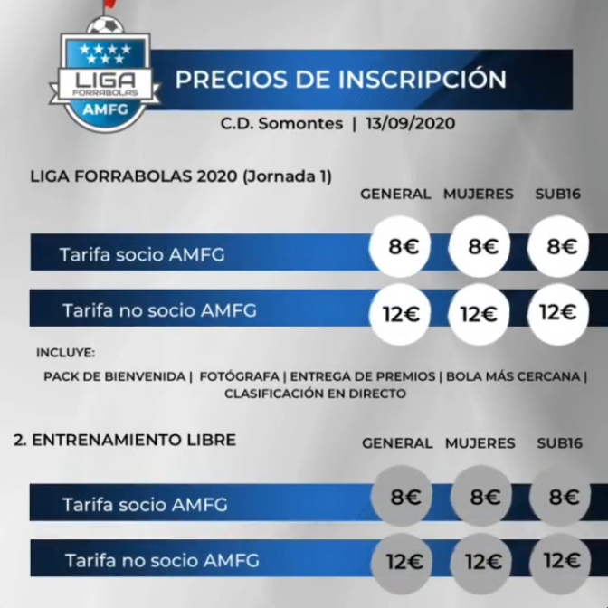 Vuelve el #Footgolf a la Escuela de Alta Competición del #ClubDeportivoSomontes 

El próximo domingo 13 a las 15h primera jornada de la #LigaForrabolas 2020

Ven a probar este apasionante deporte, prueba tu habilidad con un balón 

#footgolfpower #footgolfmadrid #footgolfspain
