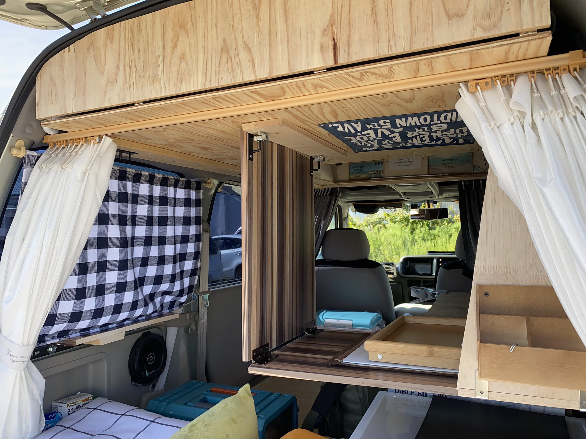 おーなー Di Twitter リアテーブルを分割可動式にdiy これで車中泊就寝時に足ぶつけなくて済むし 荷物積みやすくなる サンバーディアスワゴン Tw2 アウトドア 車中泊 Diy 自作リアテーブル 分割可動式 T Co F3zlvi8xpu Twitter