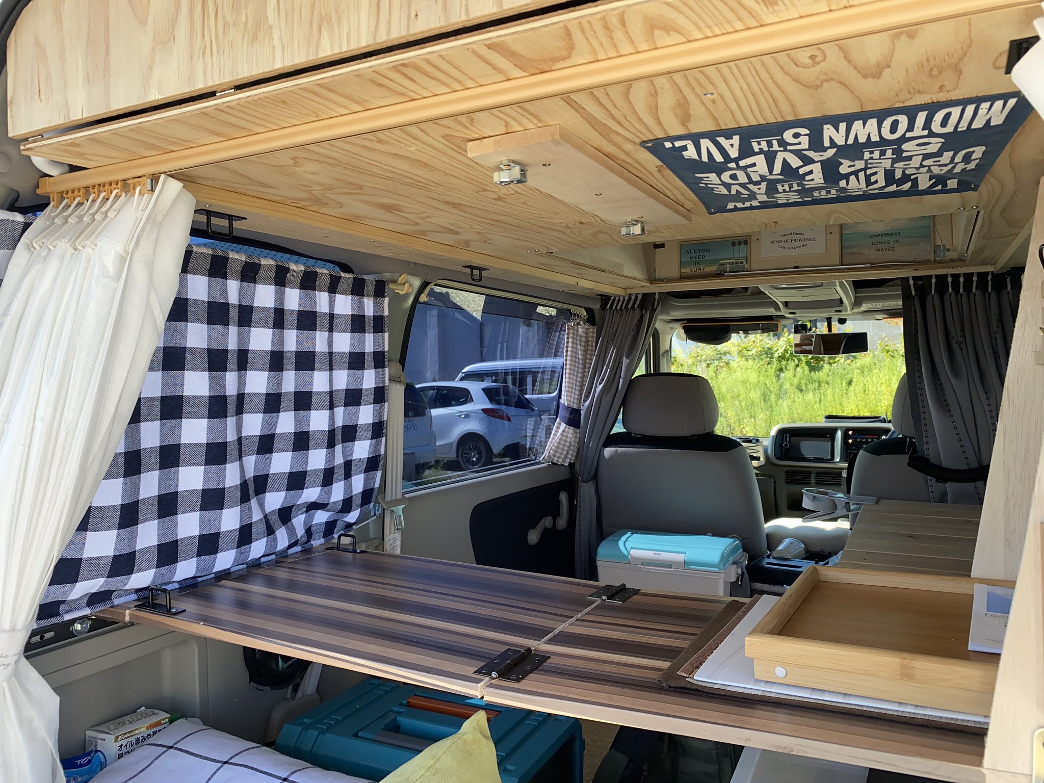 おーなー リアテーブルを分割可動式にdiy これで車中泊就寝時に足ぶつけなくて済むし 荷物積みやすくなる サンバーディアスワゴン Tw2 アウトドア 車中泊 Diy 自作リアテーブル 分割可動式 T Co F3zlvi8xpu Twitter