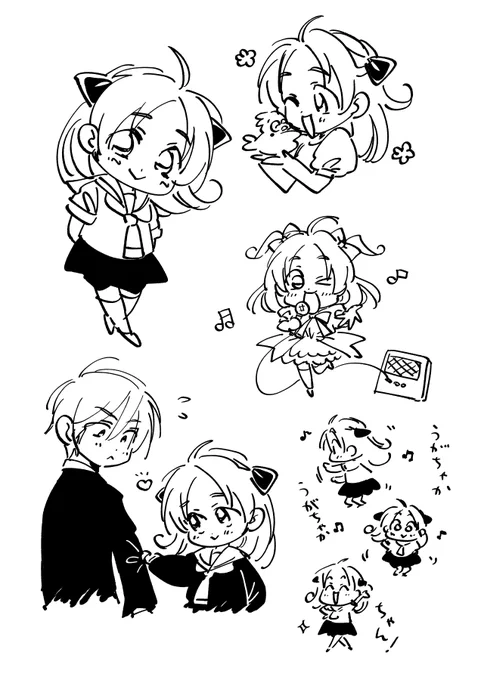 落書きデフォルメいらすと 