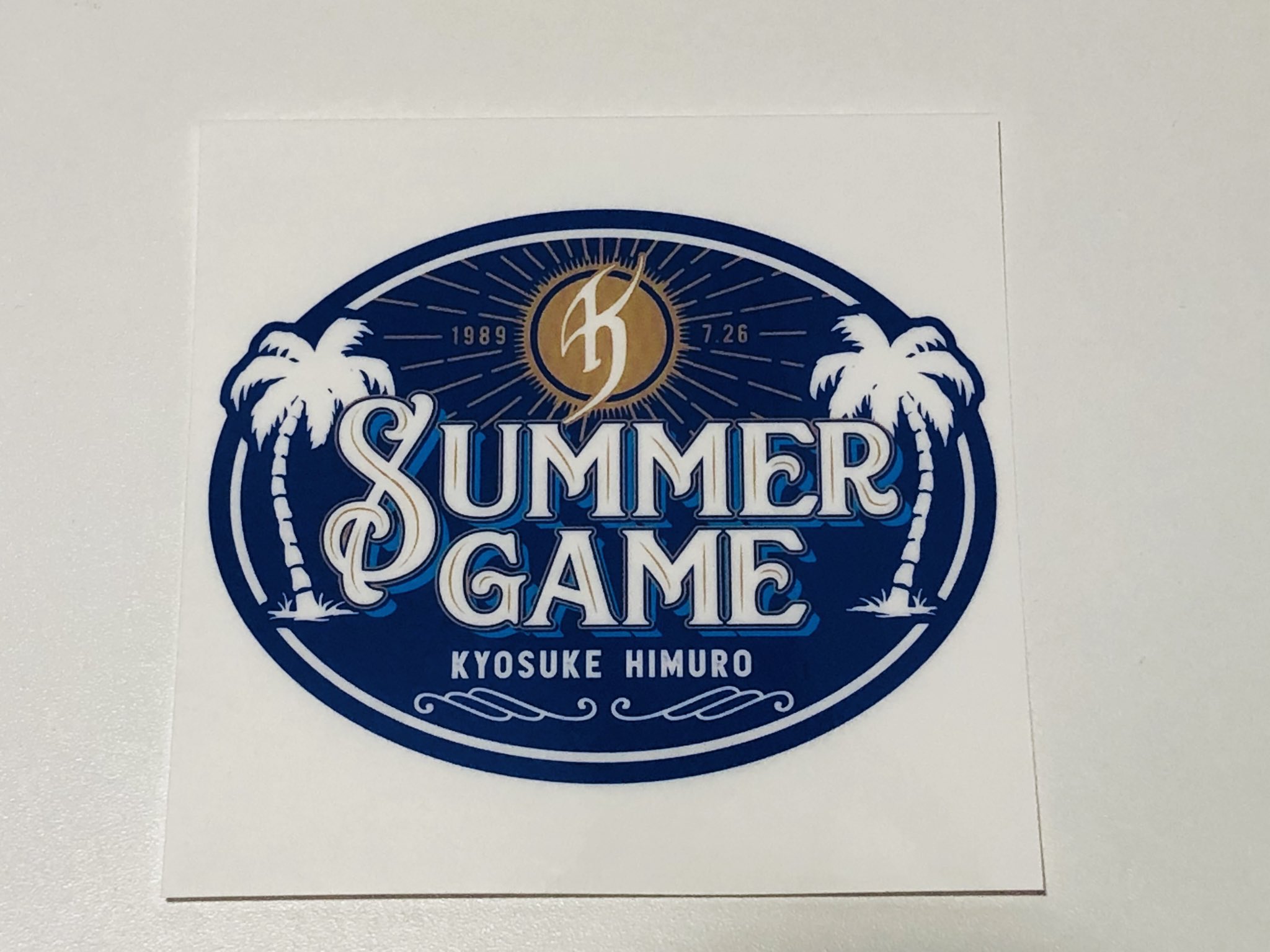 Official Goods Staff 氷室京介展 揺るぎなき美学と挑戦 グッズコーナーお買物特典のご案内 5 000円お買上げ毎に Summer Gameステッカー をプレゼント 数量限定で予定枚数が無くなり次第終了となりますので予めご了承下さい Angel