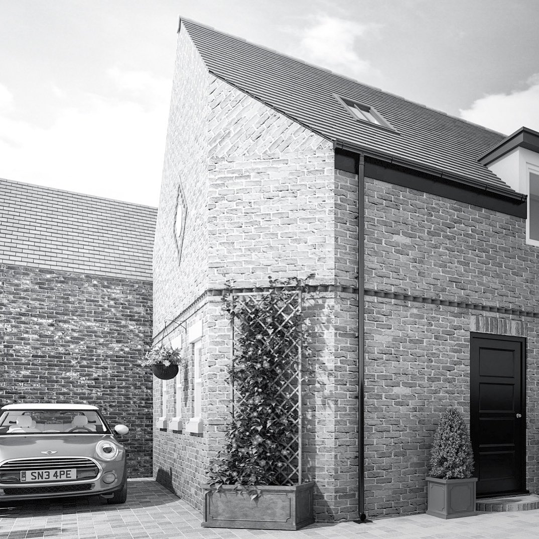 A b&amp;w detail image from a #CGI for a property development in the centre of York.
#3dvisualisation #render #3d #architecturalvisualization #archviz #architecture #propertydeveloper #coronarender #blackandwhite #property #cgiartist #yorkshire #york #architect