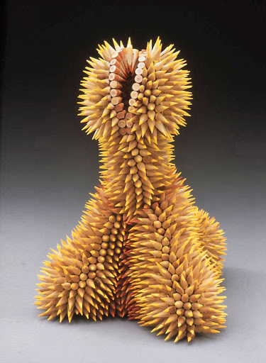 8. Jennifer Maestre, South African artist who is best known for her amazing pencil sculptures