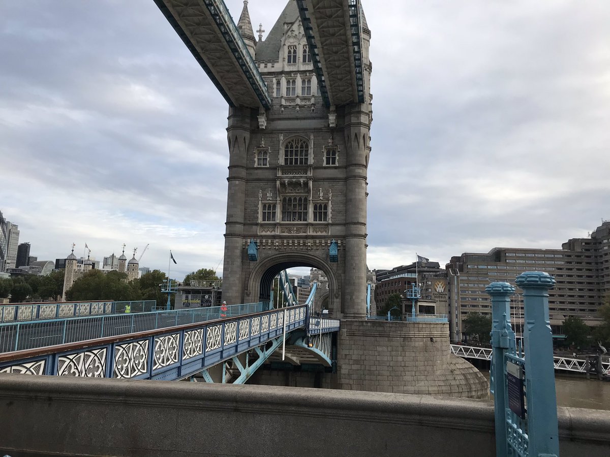 So, I was gonna cross Tower Bridge but uhh... I think it’s stuck open again? So I guess I’m gonna hang out here for a bit