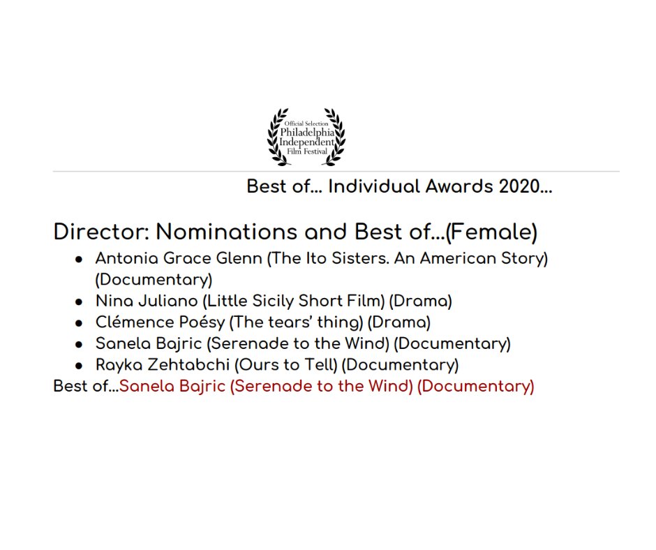 snlbjrc's tweet photo. #ThankYou @PhilaIndie! I am immensely grateful for the recognition I have received for my work! ๐โฎ๏ธโค๏ธ๐ผ๐๏ธ
#PIFF13
The Official Philadelphia Independent Film Festival Underground Film Forum selections and Best of Fest ... guide:
https://t.co/rwdo56kTxv
#FilmFestival https://t.co/L3dp4JAN0z