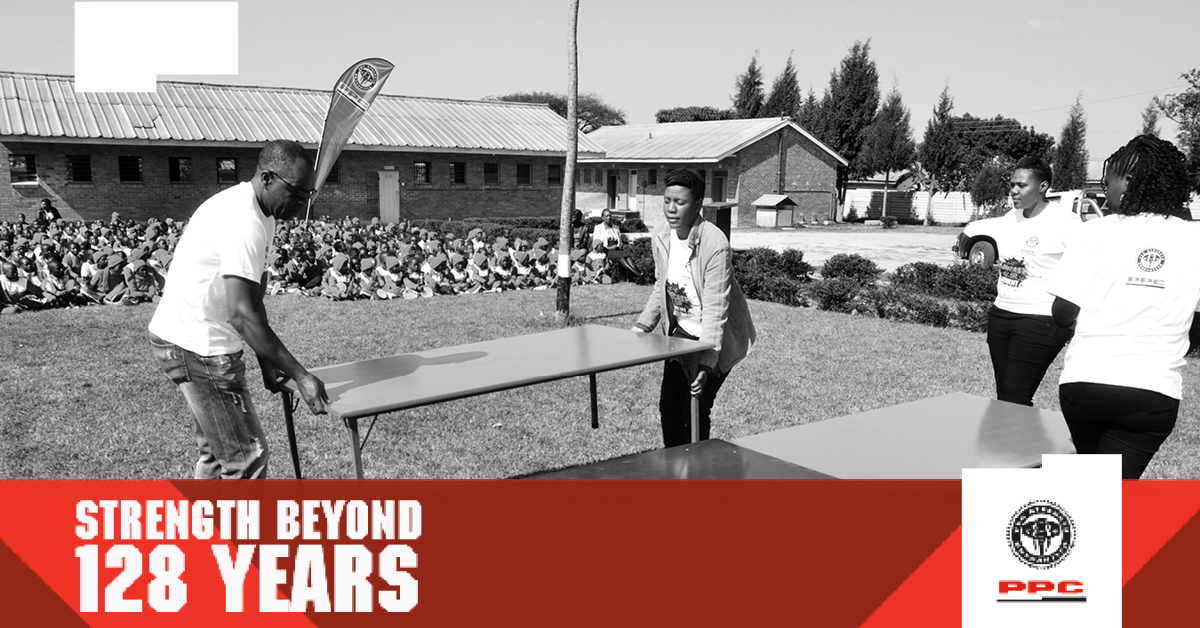 PPC_Africa's tweet photo. Demonstrating our #StrengthBeyond128Years, #PPCZimbabwe have been #BuildingStrongerCommunities from a grass roots level.
Our contributions to youth development &amp; access to educational tools brings the #StrengthBeyond of #PPCAfrica to those that need it most.
(Images pre-COVID) https://t.co/IvxFZNIeBU