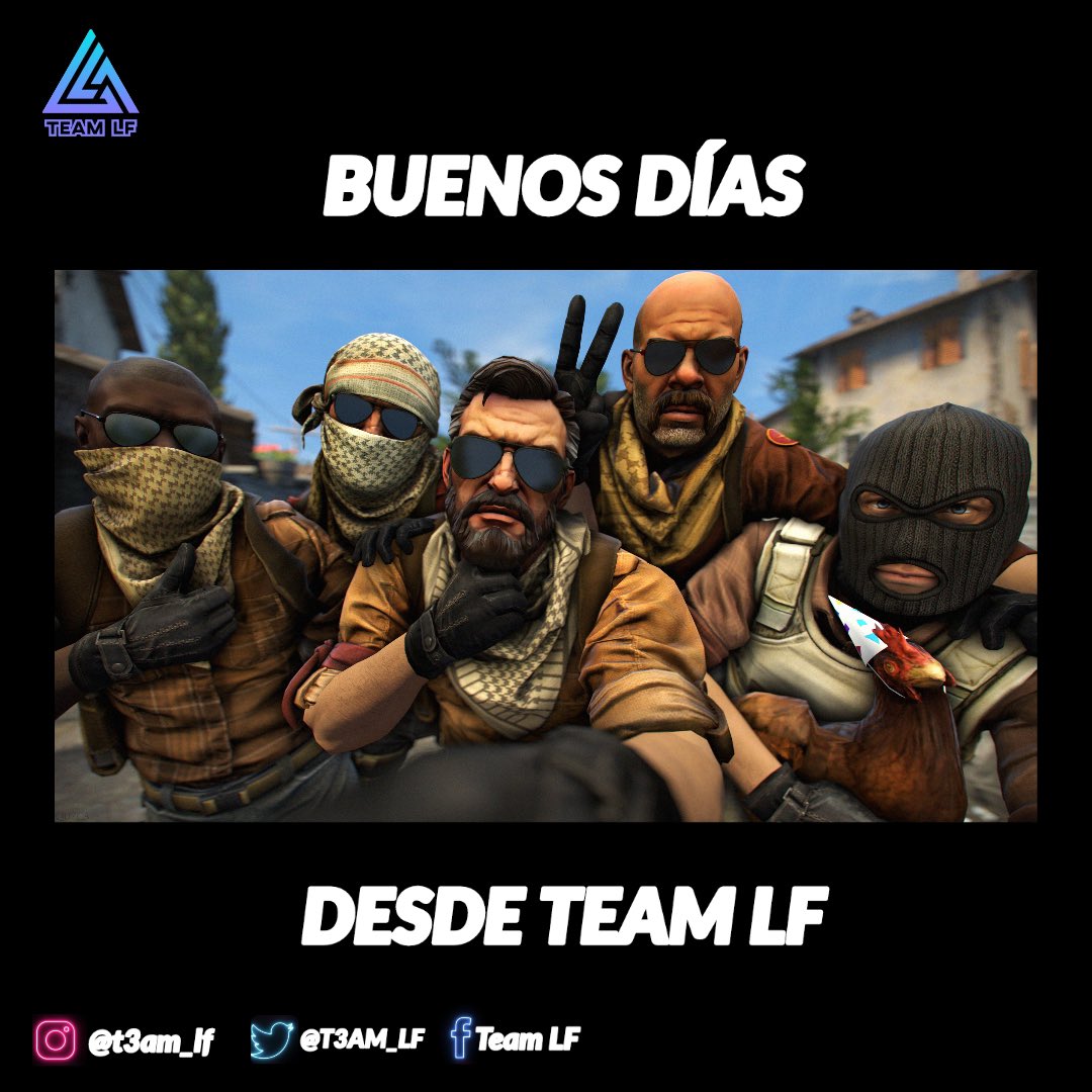T3AM_LF's tweet photo. Desde team LF os deseamos buenos días repartiendo mochas 💪🏼💪🏼😂😂.      #CSGO #counterstrikeglobaloffense https://t.co/HETa8An8yg