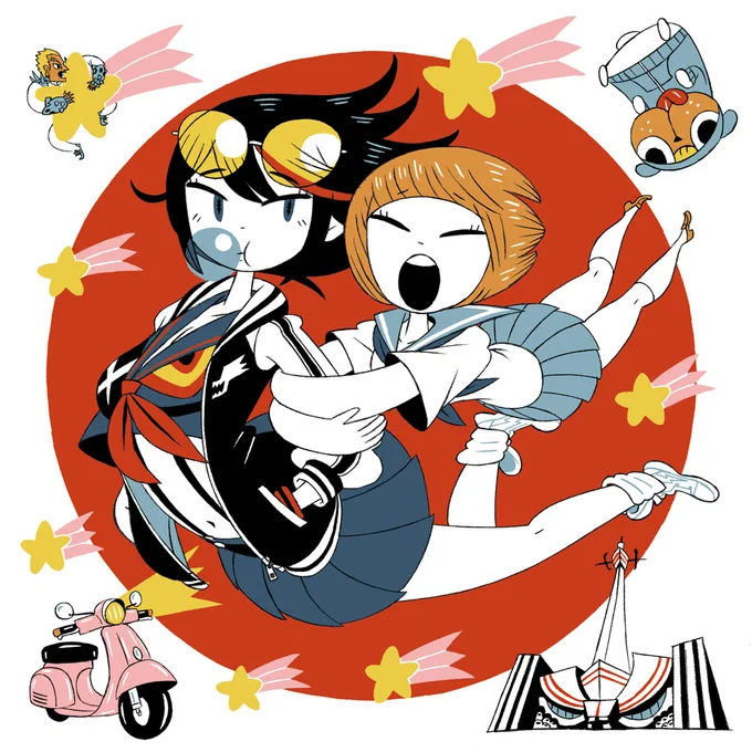 #妹の日
禰豆子・流子・グウェンドリン・真月 