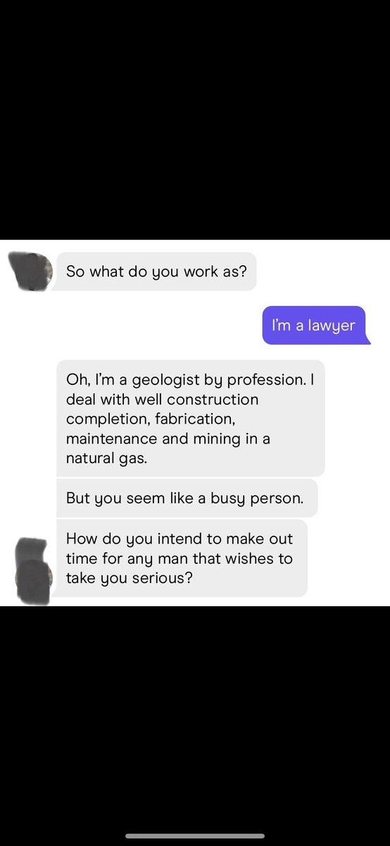 Apparently, having a professional job as a woman means I’m unavailable to men 🤷🏻‍♀️
This from a guy who literally just finished telling me he was working on the weekend...
And my mother wonders why I’m single in my 30s!