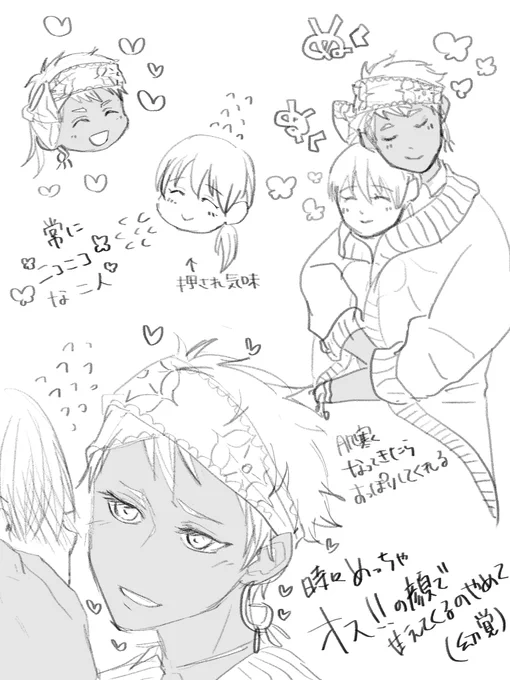リハビリでカリ監♀ちゃんを描きました
⚠️顔あり監督生♀︎
#twstプラス #twst_NL 