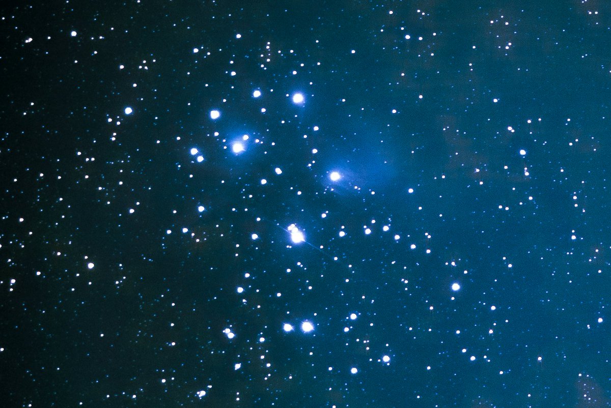 Pleiades Open Star Cluster