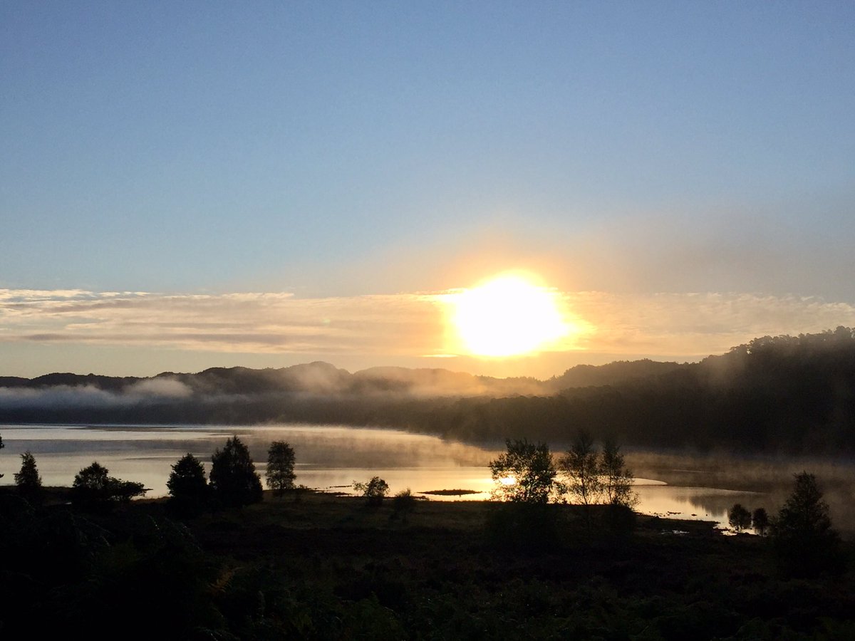 Always good to catch #Glenaffric waking up #stunningscotland #scottishhighlands #scotland