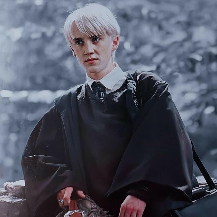 woo dohwan as draco malfoy