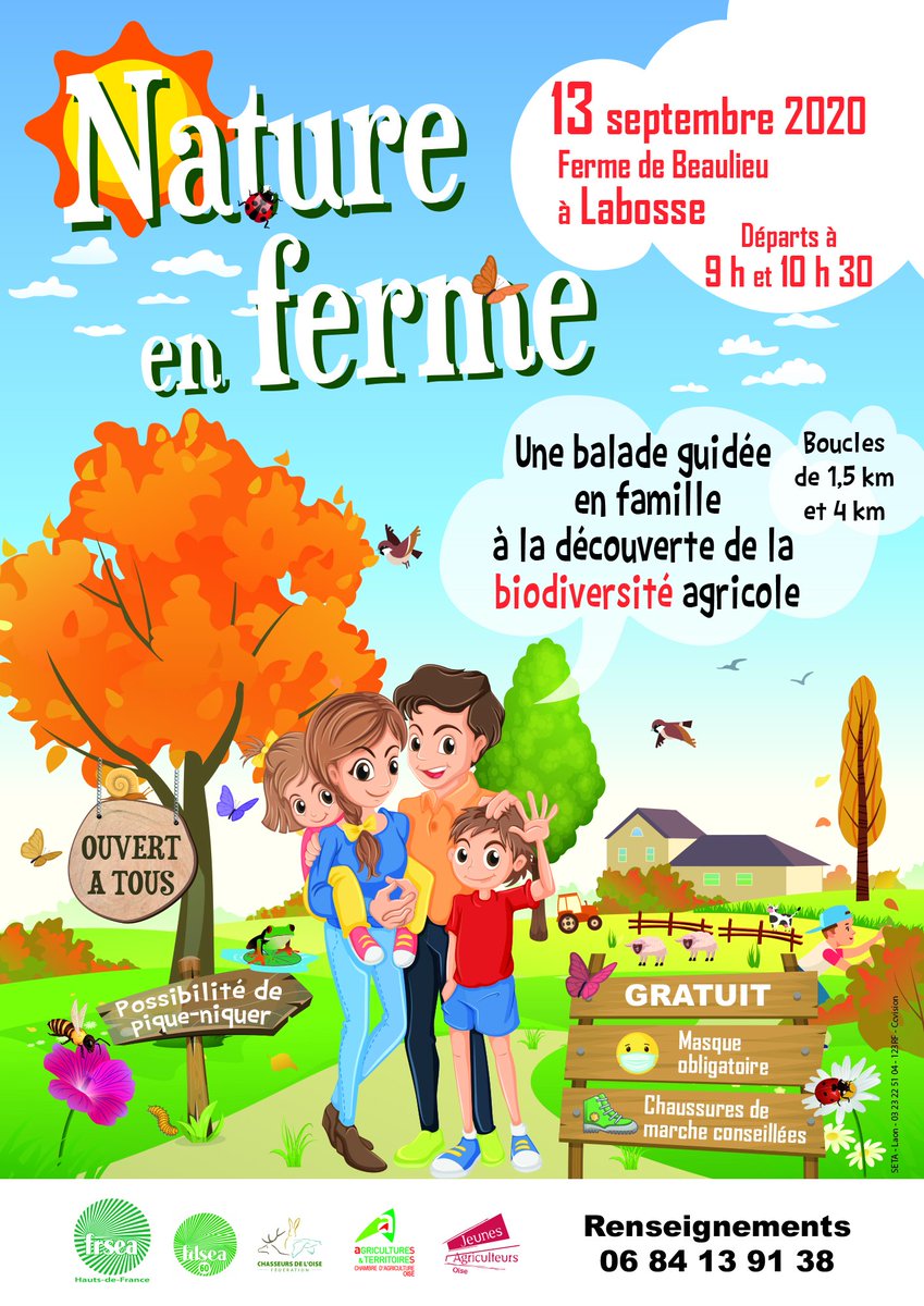 Hâte de vous recevoir...
<a href="/FDSEAOise/">Fdsea60</a> 
<a href="/FRSEAHdF/">FRSEA Hauts de France</a> 
<a href="/smessaertluc/">Smessaert Luc</a> 
<a href="/Prefet60/">Préfet de l'Oise</a> 
<a href="/J_Denormandie/">Julien Denormandie</a> 
<a href="/Oise_Agricole/">Oise Agricole</a> 
<a href="/CD_oise/">Conseil départemental de l'Oise</a> 
<a href="/Fedechasse_60/">FédérationChasse 60</a> 
<a href="/Veillerette/">François VEILLERETTE</a> 
<a href="/CGB_FR/">CGB</a>
<a href="/FNSEA/">La FNSEA</a> 
@ChLambert_FNSEA 
<a href="/WillySchraen/">Willy Schraen</a> 
<a href="/hautsdefrance/">Région Hauts-de-France</a> 
<a href="/barbarapompili/">Barbara Pompili</a> 
<a href="/ThillAgnes/">Agnès Thill</a>
<a href="/NadegeLefebvre_/">Nadège Lefebvre</a>