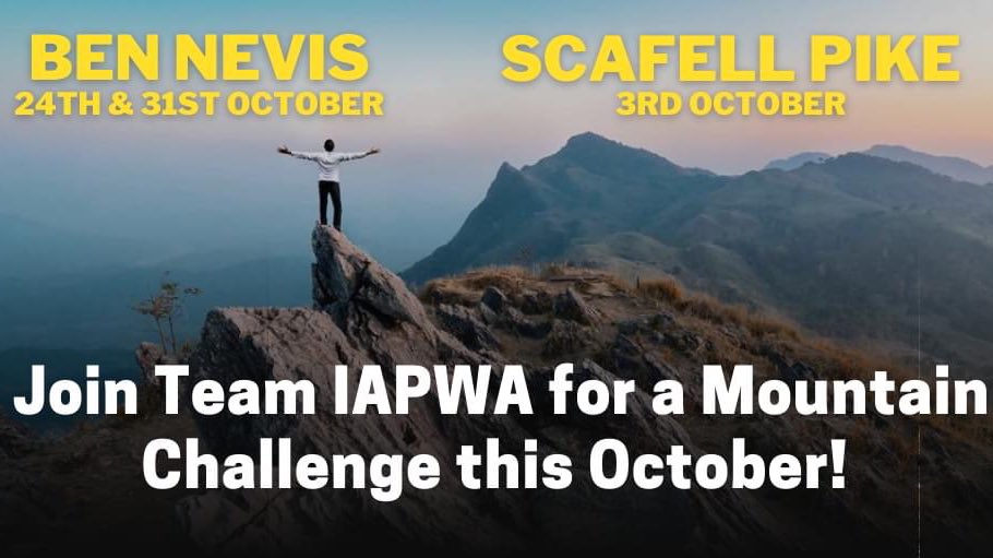 Love animals ✅
Love the outdoors ✅

Then why not join our team for an IAPWA #MountainChallenge this October to raise vital funds for the animals we care for? We’re heading to the breathtaking Ben Nevis and stunning Scafell Pike!

For further info, email challenges@iapwa.org 🌄