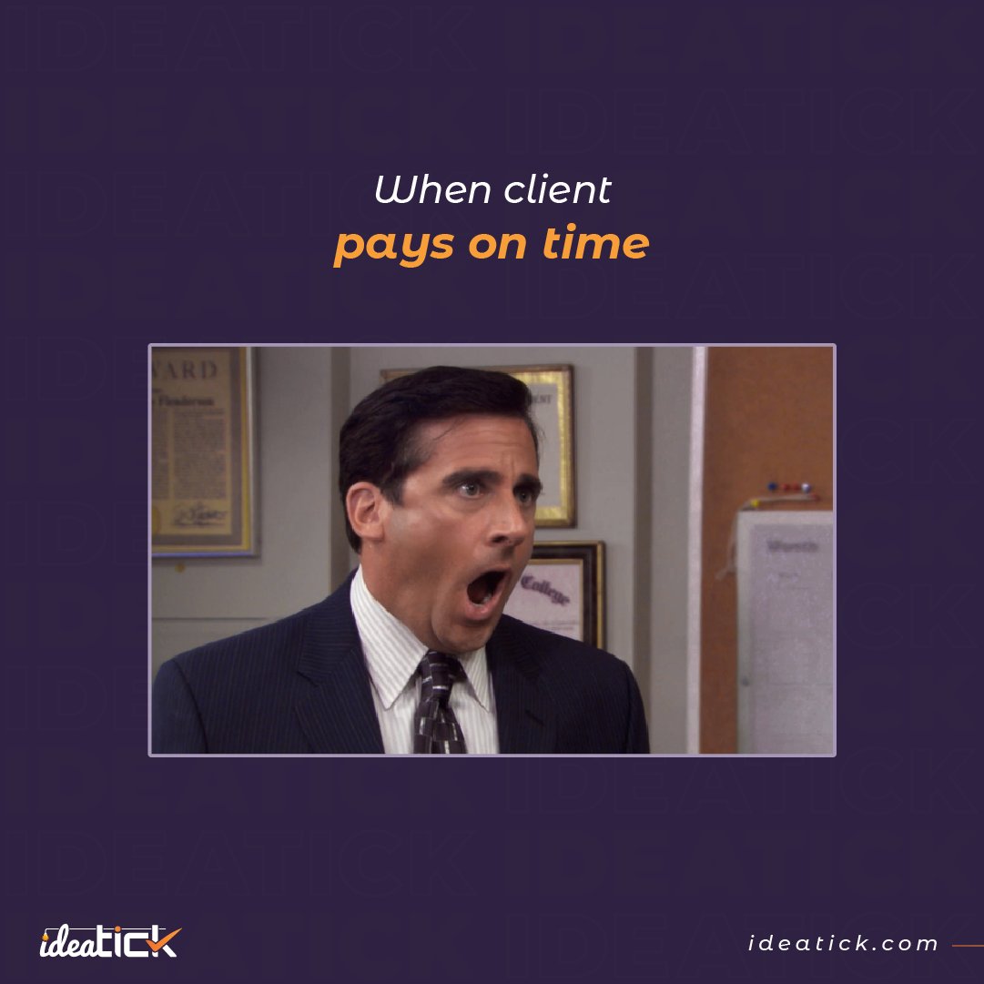 ideatickglobal's tweet photo. We live a Micheal Scott Life at Ideatick.
#Ideatick #brandingagency #socialmediaconsulting #seoservices #digitalmarketingservices #graphicsdesign #ppcmarketing #theoffice #MichealScott #seo #branding #ppc #agencylife https://t.co/9He3ZY6Kya