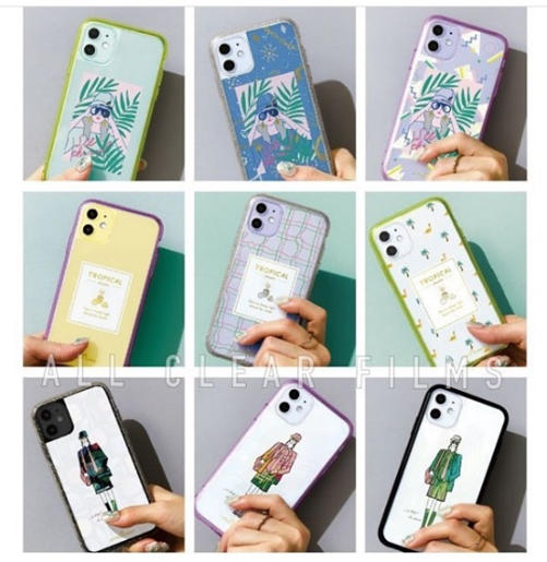 渋谷ロフト Dress Up Your Case Little Closet フィルムを合わせて 気分で着せ替え トレンドのクリアな ケースアレンジを 気軽に楽しめる Iphoneケースシリーズです ケース各種 税込1 540円 別売フィルム各種 税込396円 対応機種