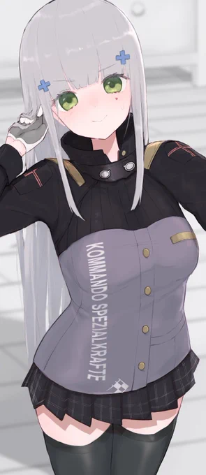 #少女前線 #ドルフロ 

指揮官おはようございます
今日のわたしです

(添付) 