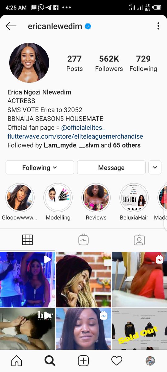 OSulucious's tweet photo. By the way who say Erica know loose fan yesterday to this morning.she don't know what she just did check it out and check the time.she just lost 1000 fan overnight.#EricaQueenOfWinning ##PartyWithlaycon
Vee kiddwaya Lucy brighto Neo ozo nengi
#BBNaija https://t.co/REi3Jujrfx
