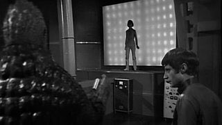 I want a vacuform machine! The sets in “The Seeds of Death” were the work of Production Designer, Paul Allen.