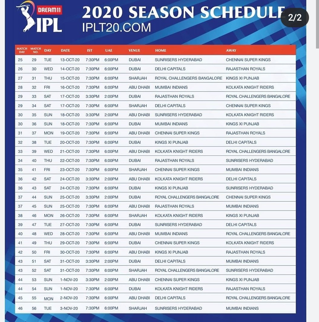 Mueenseul's tweet photo. Here's the schedule of most awaited #Dream11IPL2020 . Finally We are going to witness 👀 @msdhoni  On sep19th ,Get ready folks https://t.co/9SQsilvwsc