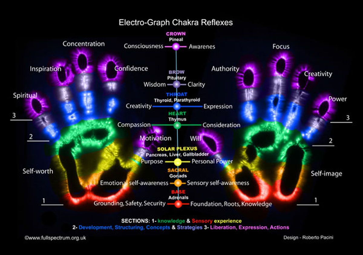 8/n The Electro Graph Chakra by Dr. Robert O. Becker verifies itThe Yogic Shakti accumlated by learned men, flows throughout the body of Sadhak, giving him ojas and Tej, Keeping the Chakras active. Thru Palms , Eyes Or FootSoles , this Force can be radiated for some purpose