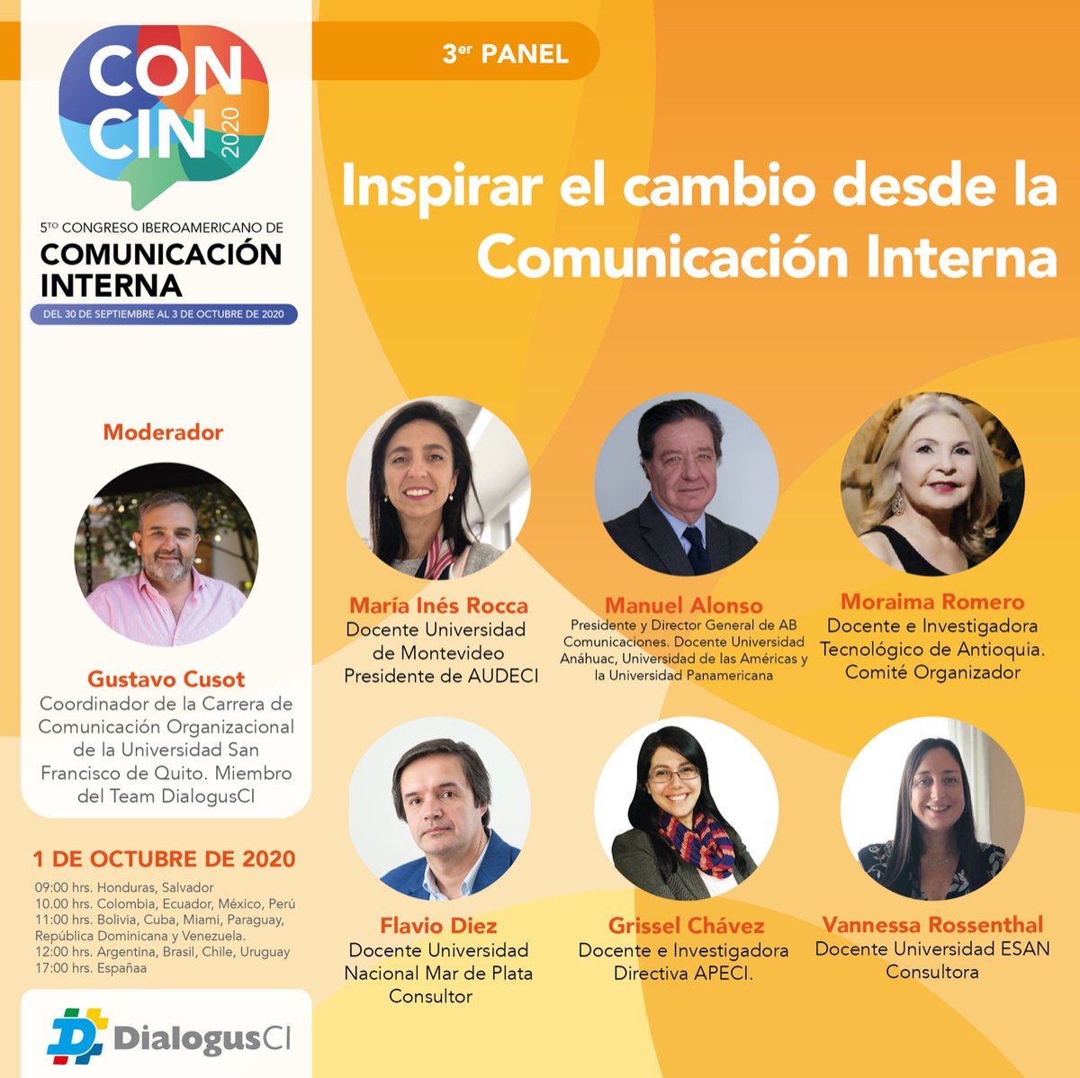 La profesora del MDC <a href="/minesrocca/">Maria Inés Rocca</a> participará del 5° Congreso Iberamericano de Comunicación interna. Los procesos de cambio y el rol de la comunicación interna. #comunicacióninterna #dircomum <a href="/ComunicacionUM/">Comunicación UM</a>