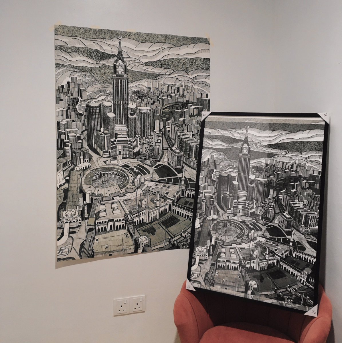 hi it costs $0 to rt and like this masterpiece that i have spent weeks on 🥰✍🏻 #ArtistOfMalaysia