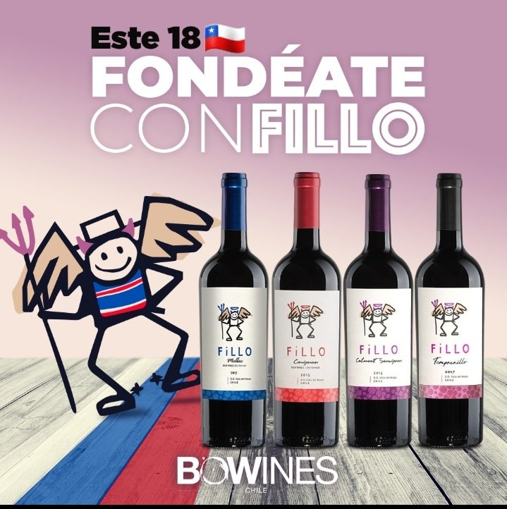 𝗧𝗶𝗸𝗶 𝘁𝗶𝗸𝗶 𝘁𝗶! 🇨🇱 En estas Fiestas Patrias🎉no te quedes sin tu #𝗙𝗶𝗹𝗹𝗼 😈 Carignan, Malbec, Cabernet o Tempranillo.😁 <a href="/stgowineclub/">Santiago Wine Club</a> <a href="/movichile/">MoVI Chile</a> <a href="/MOVILaTienda/">MOVI La Tienda</a> #wine #winelover #vinho #vino #escalahumana