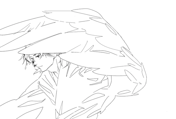 線細くしすぎちゃった 