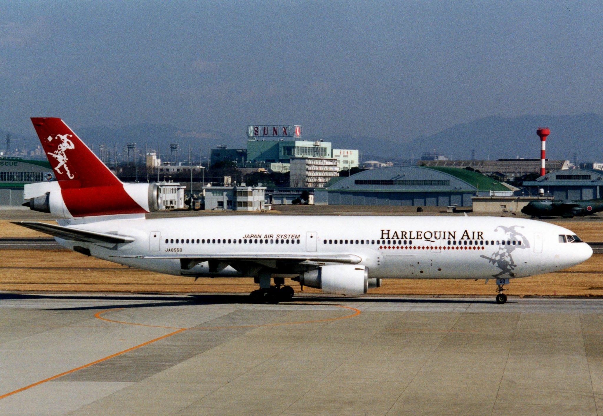 ➀ 1/400 JAS DC-10-30 JA8550 ハーレクインエア - メルカリ