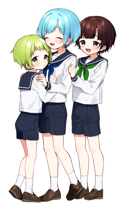 森中花咲 「マロリクのショタ化 」|山吹色のイラスト
