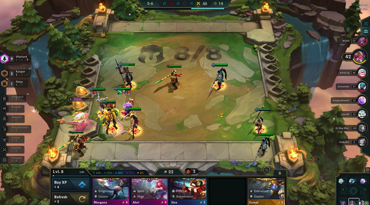 Ivihaisel's tweet photo. Vaya parida acabo de hacer JAJAJAJA #TFT4 #TFT #TeamfightTactics https://t.co/lnSNlEFCrr
