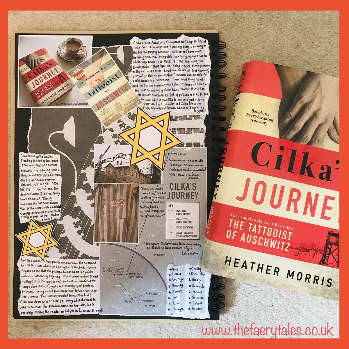 During the summer I started keeping a scrapbook of all the books I read to share with my new year 7 form and hopefully it will encourage them to read lots and keep one for themselves 😊