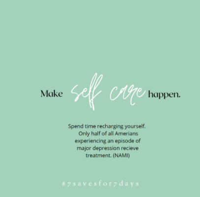 ElsikHighSchool's tweet photo. We will bring you daily information to highlight, educate, and inform the community about Suicide Prevention and Awareness Week!  

Day 1: Practice positive affirmations. 

#7Savesfor7Days #thereisalwayssomeonetotalkto
#AliefCounselorshaveyoucovered  #selfcaresunday https://t.co/gCMREEFqie