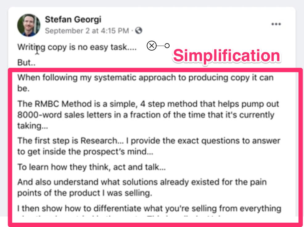 Issue #1: "Seems to complicated"Symptoms:1. The product seems too complicated2. The method seems hard to follow3. I just don't think I can do it.Solution: Simplification. Rearrange their perspective by boiling down your product to its most simple parts.Example...