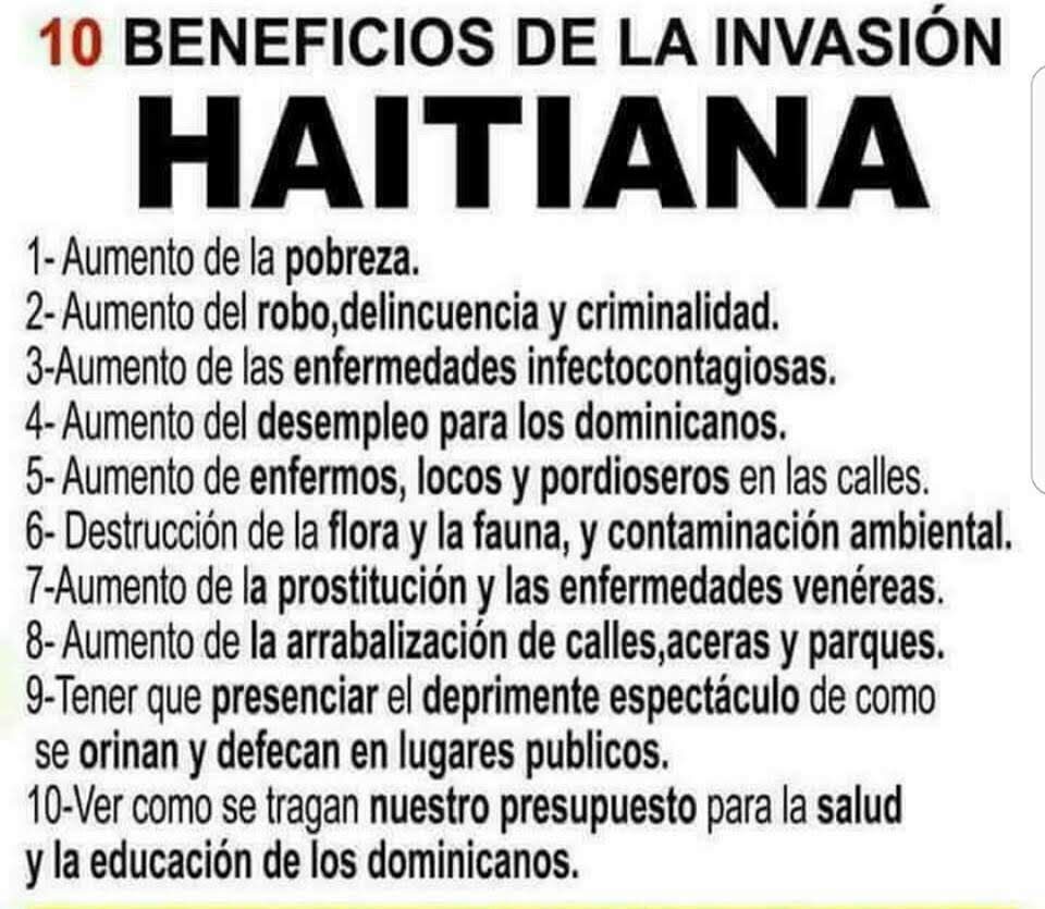 rtejedaguerrero's tweet photo. No es mentira: Tenemos todos los medios de comunicación
unicamente manipulando de la opinión pública. Tenemos un @congresoRD inconsciente e indiferente de 1 pueblo grita desesperadamente por la realidad de 1 ocupación de ilegales indocumentados y el congreso omite el tema~¿#XQUE? https://t.co/kw6w7kgoF0
