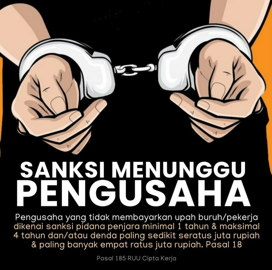 antobecks's tweet photo. #omnibuslawciptalapangankerja
#buruh https://t.co/ggBrmLwlbd
