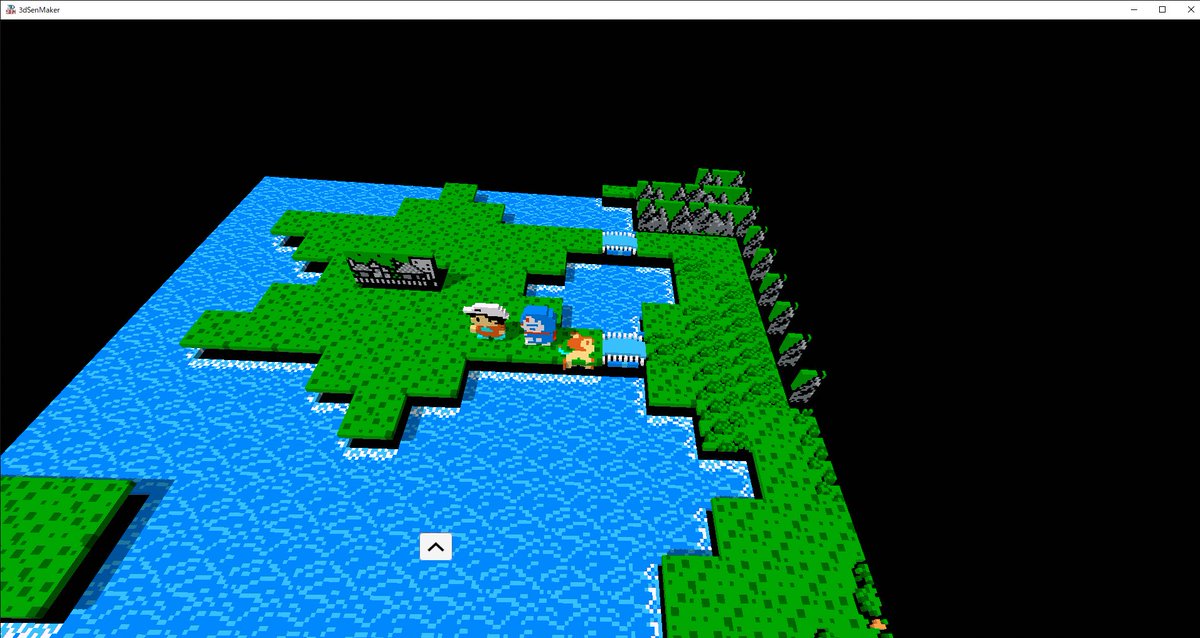 ウニ丼 3dsen Maker 3dsen ファミコン Rpgの立体化もなんとなくわかった ギガゾンビの逆襲で試してみたら良い雰囲気