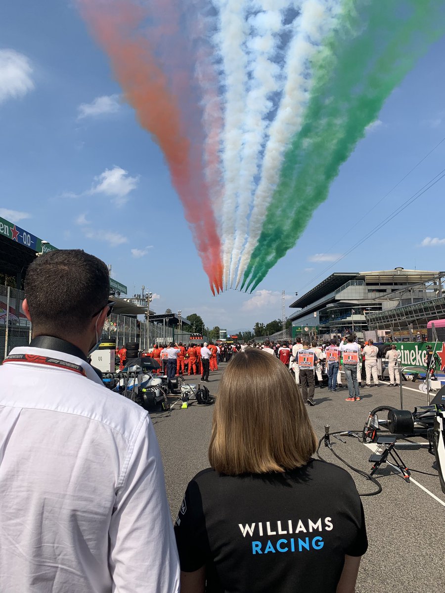 WilliamsRacing's tweet photo. 🇮🇹💙

#ItalianGP | #WeAreWilliams https://t.co/9FAkeWJim5