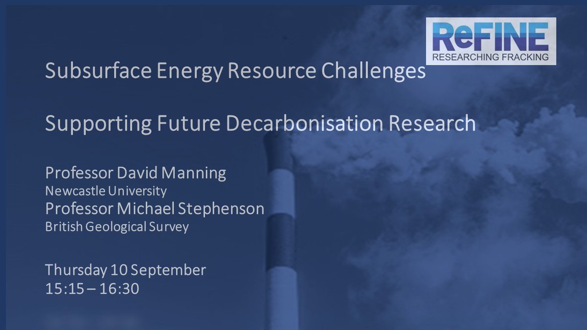 ReFINEresearch's tweet photo. Subsurface Energy Conference – 10 September. Prof David Manning and Prof Mike Stephenson to give talks on Supporting Future Decarbonisation Research.  Session Chair Dr Mark Ireland will facilitate the discussion and manage the Q&amp;As – registration is free https://t.co/OR1e3GR2xo https://t.co/28X3ZWSFmg