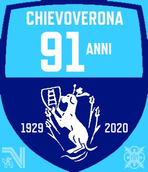 ChievoLatino's tweet photo. Hoy nuestro @ACChievoVerona celebra 91 años de vida. Y en esta página, lo celebramos con una tradición, un escudo especial de aniversario.
https://t.co/LUWYmesNyM
#ForzaChievo #ChievoLatinoamérica #91Anni https://t.co/eFCyZ4b2Yu