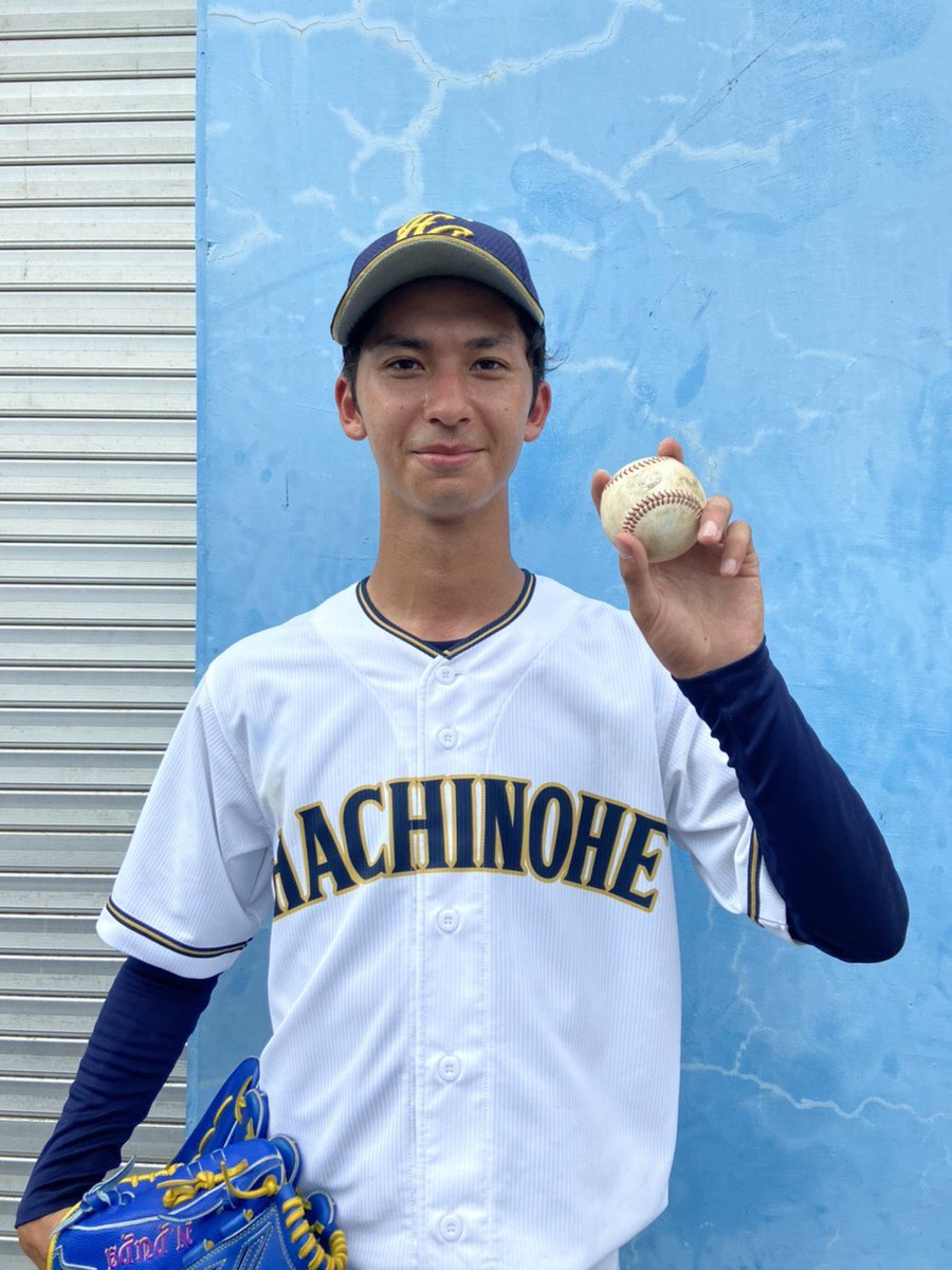 北東北大学野球連盟 年度北東北大学野球連盟 秋季リーグ戦 第3週 2日目 ノーヒットノーラン 対青森大学 八戸学院大 中道 佑哉 投手 八戸学院野辺地西 北東北大学野球 八戸学院大学