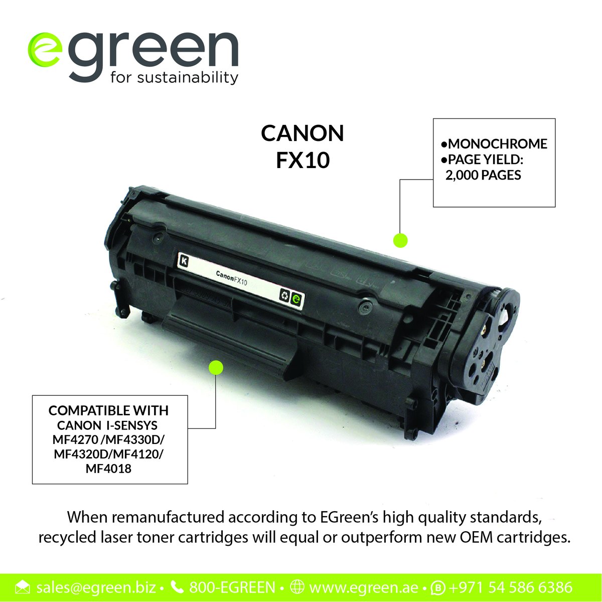 egreenAE's tweet photo. Get sharp &amp; efficient printing solutions from #egreenAE and #ChangeTheWayYouInk !
.
.
.
#locallymade #remanufactured #shoplocal #supportlocalbusinesses #uae #printing #tonercartrdiges #canon #canonprinters https://t.co/8PqpmL9CKA